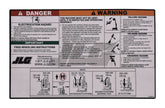 1706356 Decal, Waring/Instruction | JLG